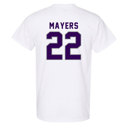 Kansas State - NCAA Women's Soccer : Langley Mayers - Wildcat hand sign T-Shirt-1