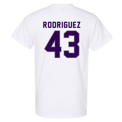Kansas State - NCAA Football : Luis Rodriguez - Wildcat hand sign T-Shirt-1