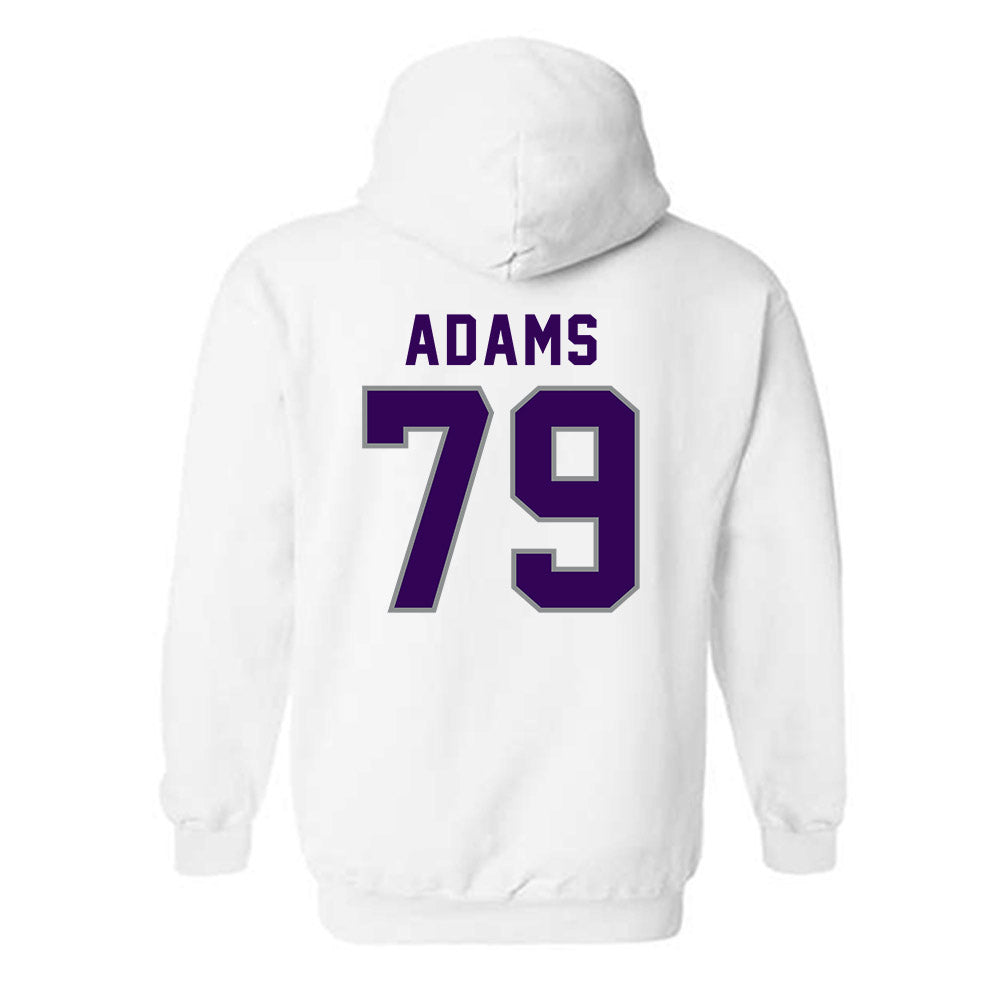 Kansas State - NCAA Football : Charlie Adams - Wildcat hand sign Hooded Sweatshirt-1