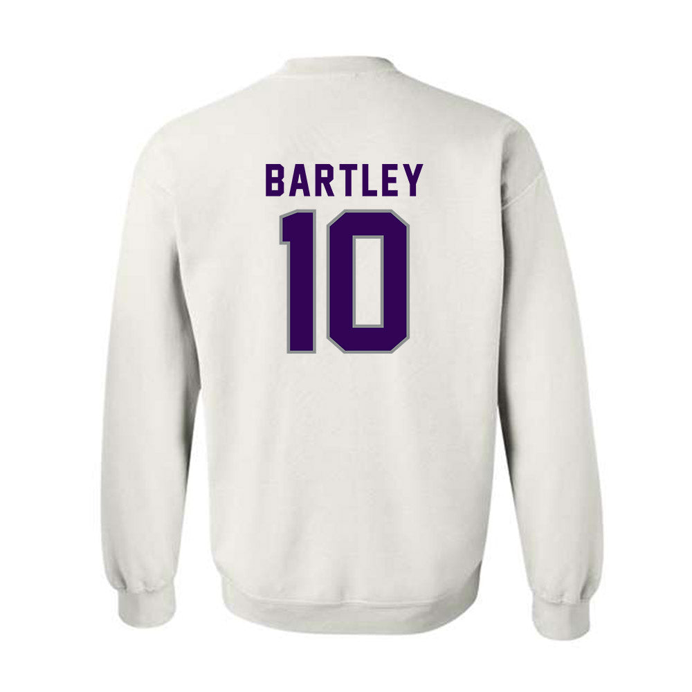 Kansas State - NCAA Football : Logan Bartley - Wildcat hand sign Crewneck Sweatshirt-1