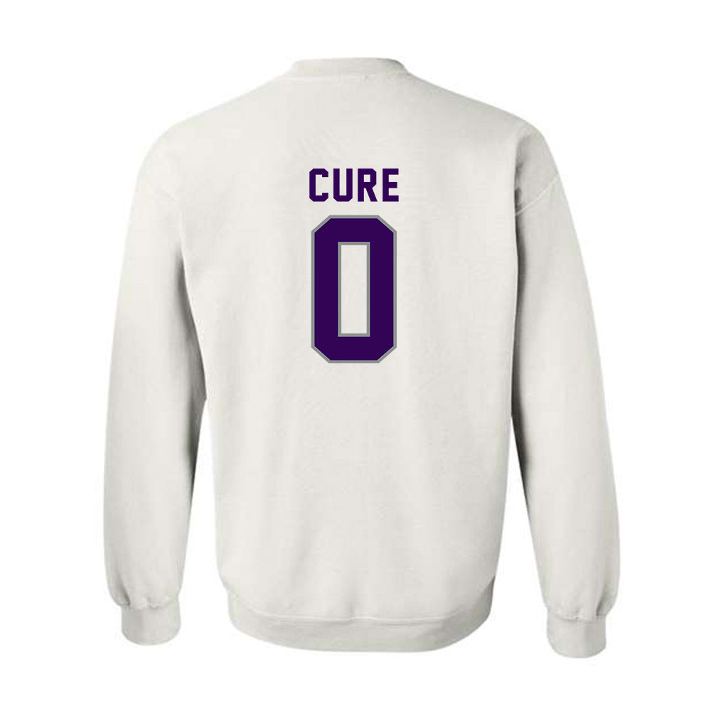 Kansas State - NCAA Football : Linkon Cure - Wildcat hand sign Crewneck Sweatshirt-1