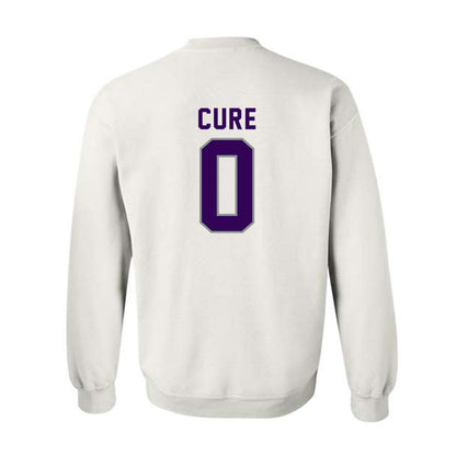 Kansas State - NCAA Football : Linkon Cure - Wildcat hand sign Crewneck Sweatshirt-1