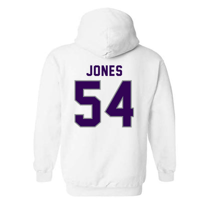 Kansas State - NCAA Football : Keiton Jones - Wildcat hand sign Hooded Sweatshirt-1