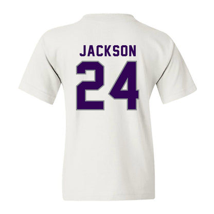 Kansas State - NCAA Football : Martel Jackson - Wildcat hand sign Youth T-Shirt-1