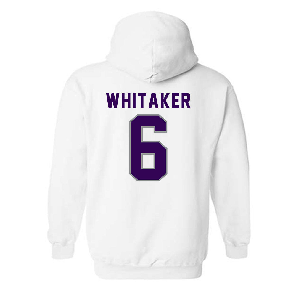 Kansas State - NCAA Football : Darien Whitaker - Wildcat hand sign Hooded Sweatshirt-1