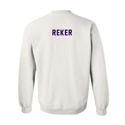 Kansas State - NCAA Women's Rowing : Regan Reker - Wildcat hand sign Crewneck Sweatshirt-1