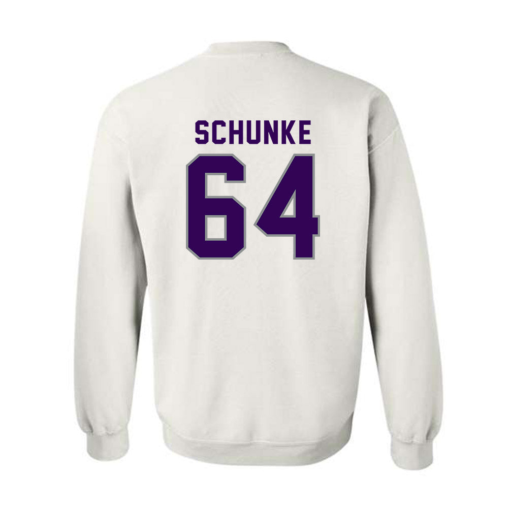 Kansas State - NCAA Football : Navarro Schunke - Wildcat hand sign Crewneck Sweatshirt-1