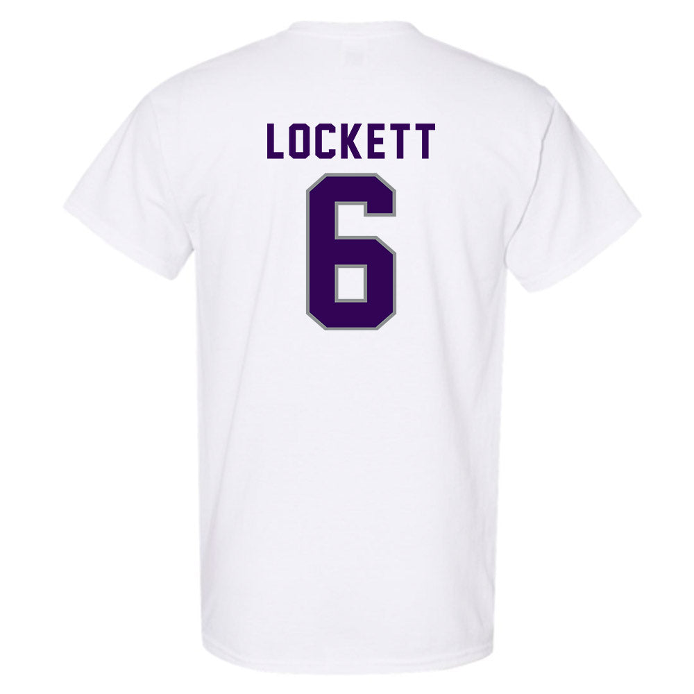 Kansas State - NCAA Football : Sterling Lockett - Wildcat hand sign T-Shirt-1