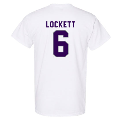 Kansas State - NCAA Football : Sterling Lockett - Wildcat hand sign T-Shirt-1