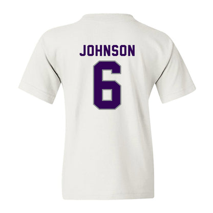 Kansas State - NCAA Men's Basketball : Marcus Johnson - Wildcat hand sign Youth T-Shirt-1