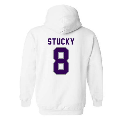 Kansas State - NCAA Women's Volleyball : Camdyn Stucky - Wildcat hand sign Hooded Sweatshirt-1
