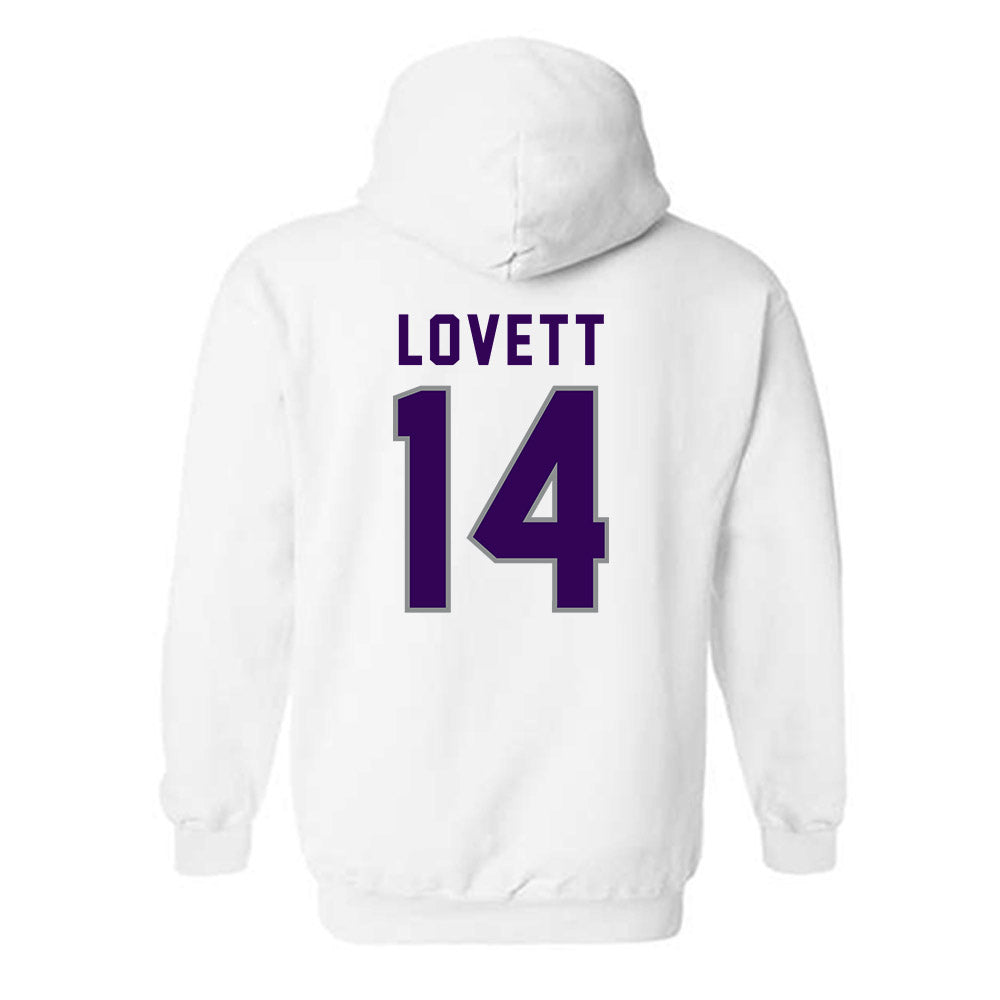 Kansas State - NCAA Football : Maxwell Lovett - Wildcat hand sign Hooded Sweatshirt-1