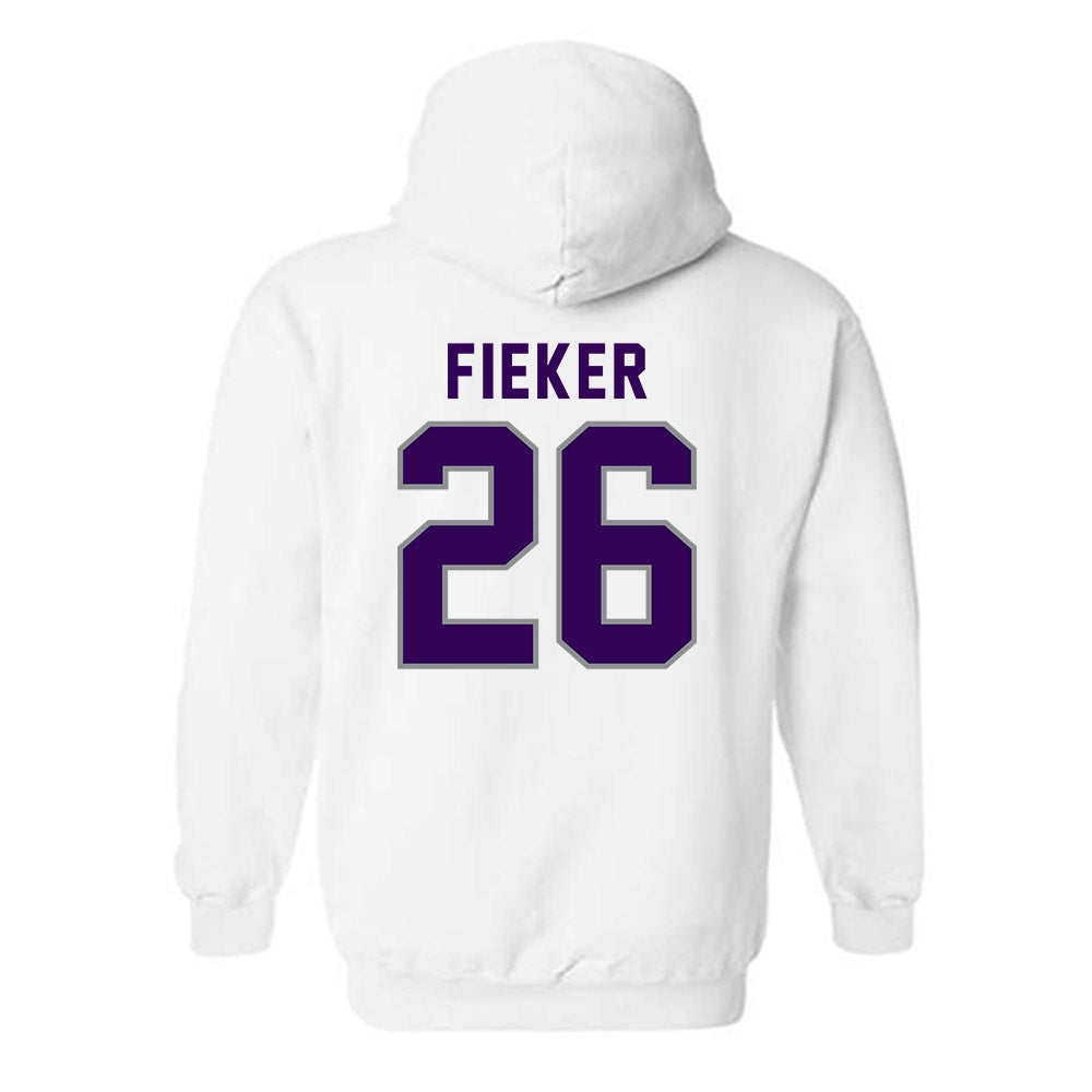 Kansas State - NCAA Women's Soccer : Landry Fieker - Wildcat hand sign Hooded Sweatshirt-1