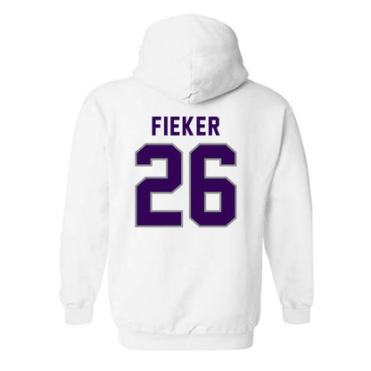 Kansas State - NCAA Women's Soccer : Landry Fieker - Wildcat hand sign Hooded Sweatshirt-1