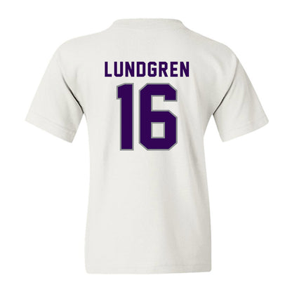 Kansas State - NCAA Women's Volleyball : Cadence Lundgren - Wildcat hand sign Youth T-Shirt-1