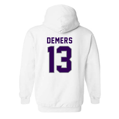 Kansas State - NCAA Women's Soccer : Gabby DeMers - Wildcat hand sign Hooded Sweatshirt-1