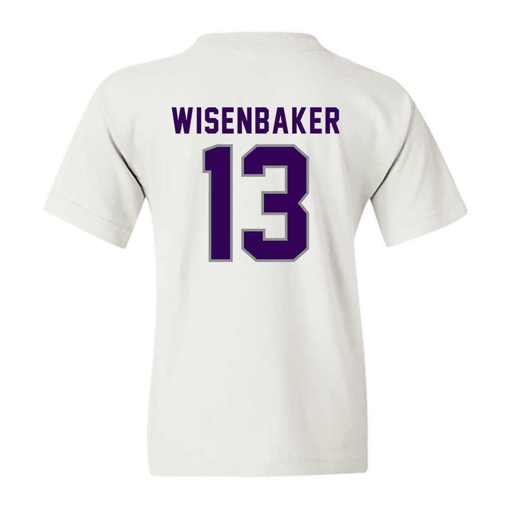 Kansas State - NCAA Baseball : Cole Wisenbaker - Wildcat hand sign Youth T-Shirt-1