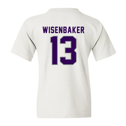 Kansas State - NCAA Baseball : Cole Wisenbaker - Wildcat hand sign Youth T-Shirt-1