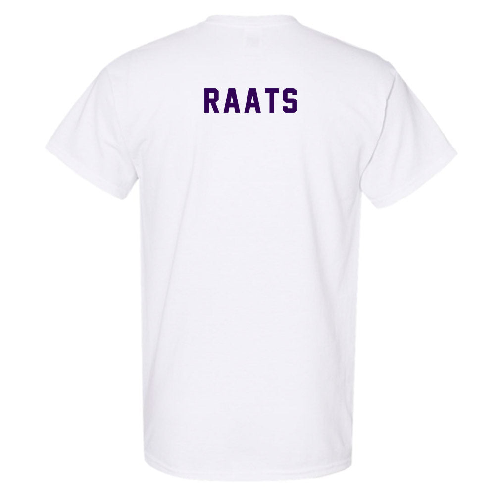 Kansas State - NCAA Men's Track & Field : Brian Raats - Wildcat hand sign T-Shirt-1