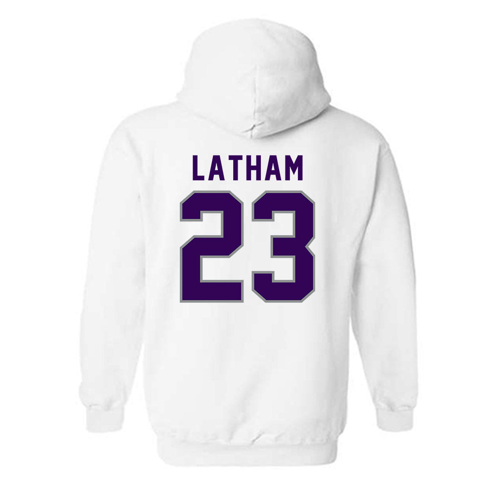Kansas State - NCAA Women's Volleyball : Lauren Latham - Wildcat hand sign Hooded Sweatshirt-1