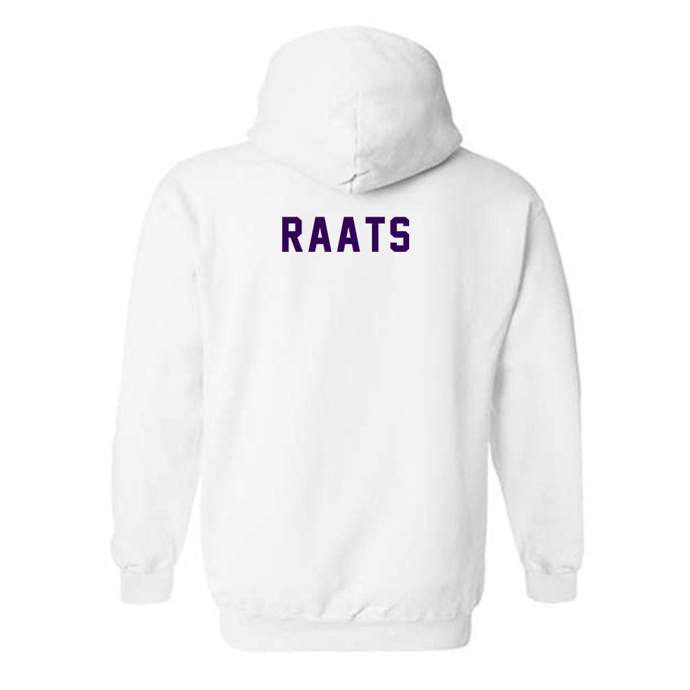 Kansas State - NCAA Men's Track & Field : Brian Raats - Wildcat hand sign Hooded Sweatshirt-1