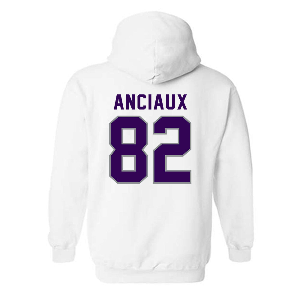 Kansas State - NCAA Football : Will Anciaux - Wildcat hand sign Hooded Sweatshirt-1