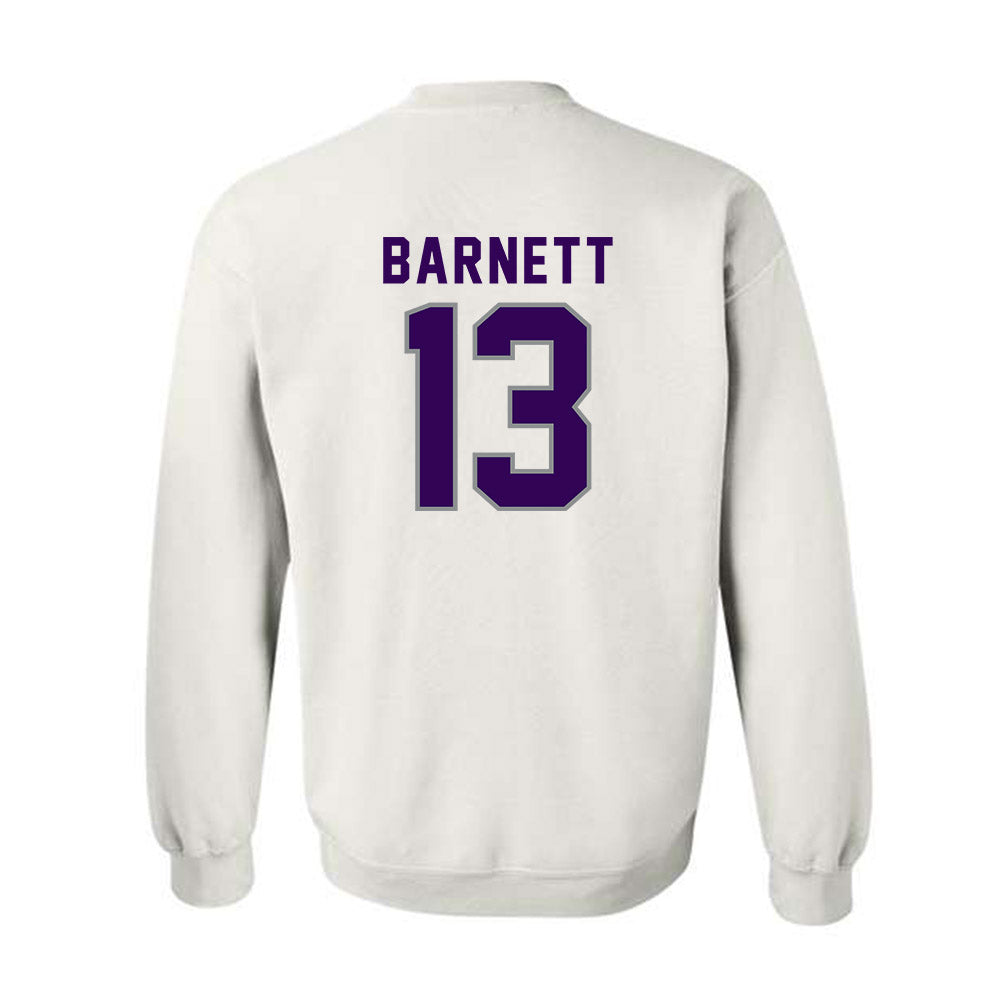 Kansas State - NCAA Football : Blake Barnett - Wildcat hand sign Crewneck Sweatshirt-1