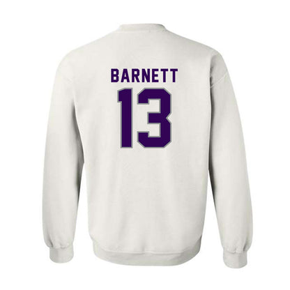 Kansas State - NCAA Football : Blake Barnett - Wildcat hand sign Crewneck Sweatshirt-1