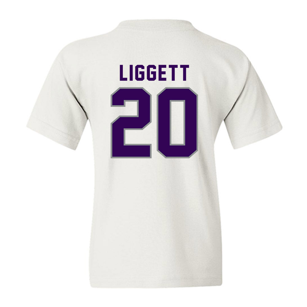 Kansas State - NCAA Baseball : Carson Liggett - Wildcat hand sign Youth T-Shirt-1