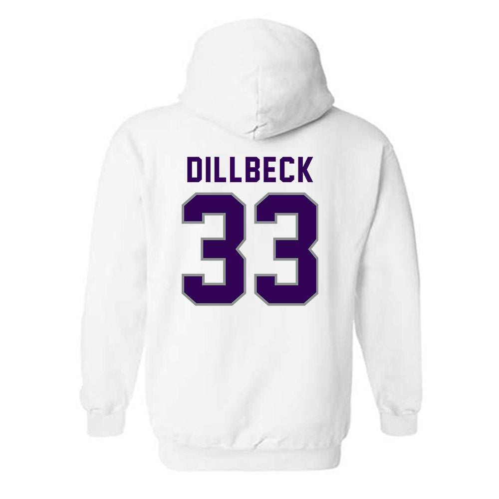Kansas State - NCAA Women's Soccer : Chloe Dillbeck - Wildcat hand sign Hooded Sweatshirt-1