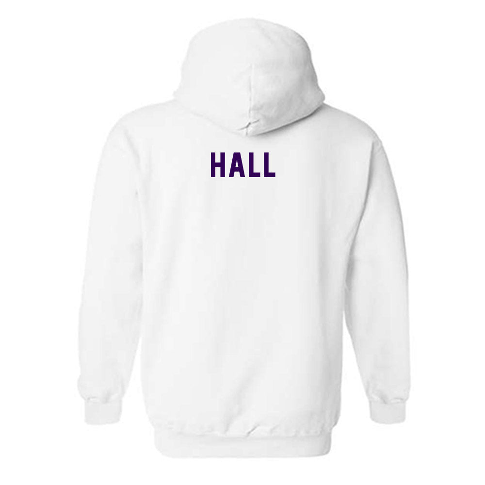 Kansas State - NCAA Women's Rowing : Grace Hall - Wildcat hand sign Hooded Sweatshirt-1