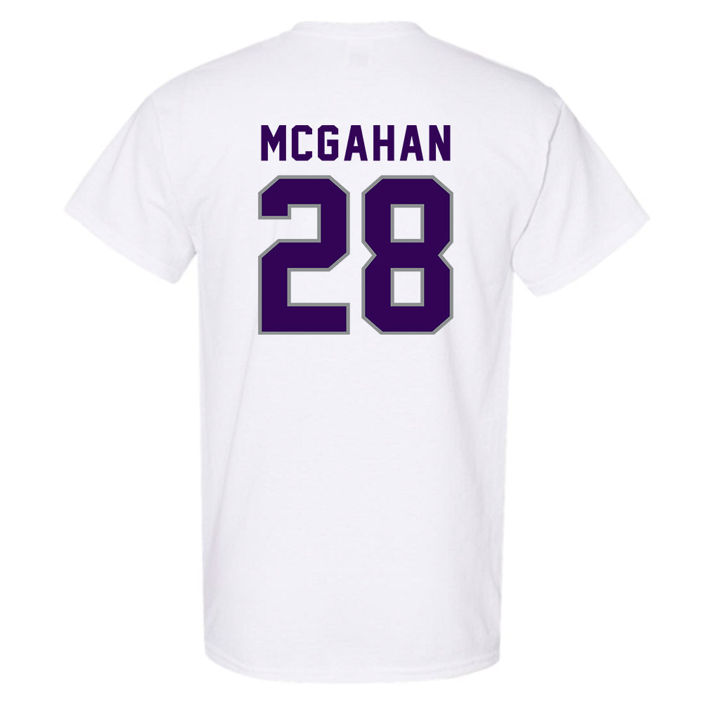 Kansas State - NCAA Baseball : Shea McGahan - Wildcat hand sign T-Shirt-1