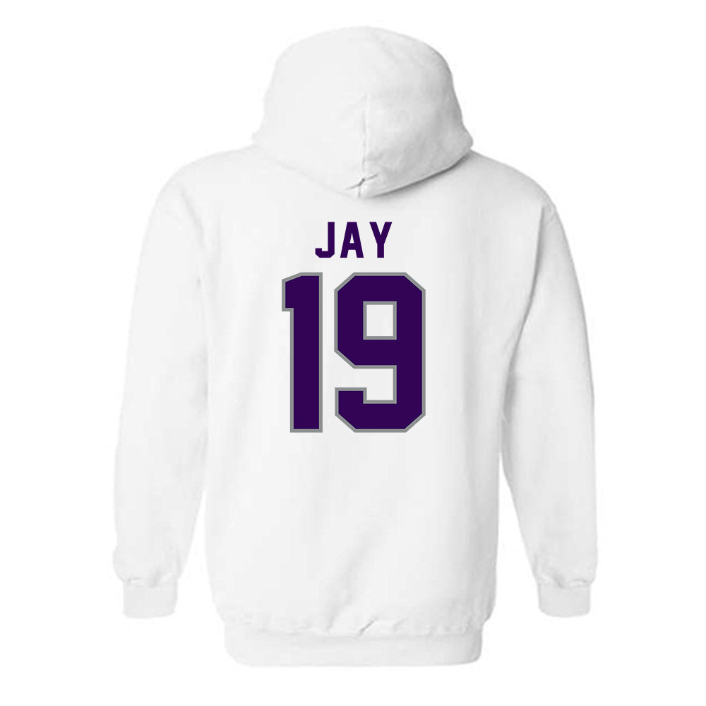 Kansas State - NCAA Football : Blake Jay - Wildcat hand sign Hooded Sweatshirt-1