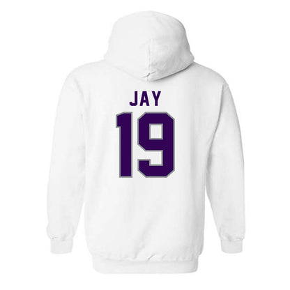 Kansas State - NCAA Football : Blake Jay - Wildcat hand sign Hooded Sweatshirt-1