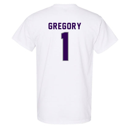 Kansas State - NCAA Football : Wendell Gregory - Wildcat hand sign T-Shirt-1