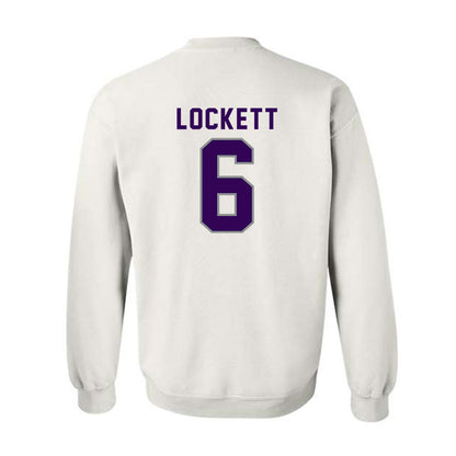 Kansas State - NCAA Football : Sterling Lockett - Wildcat hand sign Crewneck Sweatshirt-1