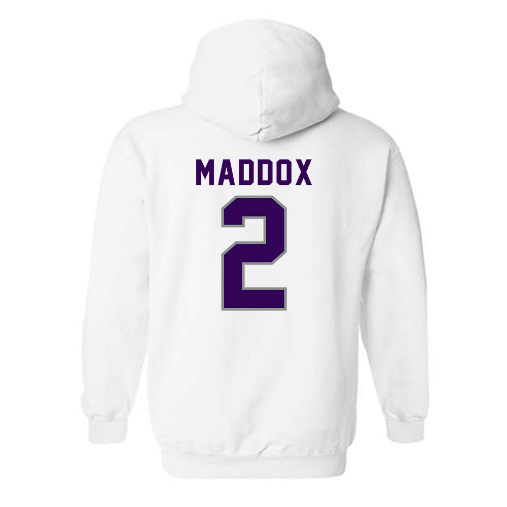 Kansas State - NCAA Football : Adrian Maddox - Wildcat hand sign Hooded Sweatshirt-1