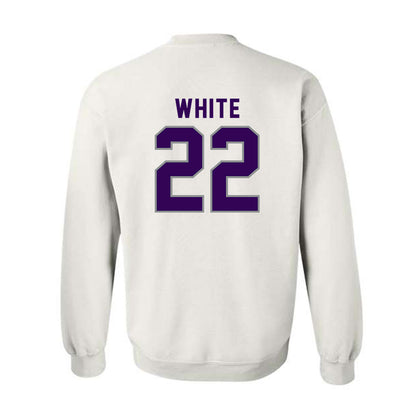 Kansas State - NCAA Women's Basketball : Ramiya White - Wildcat hand sign Crewneck Sweatshirt-1