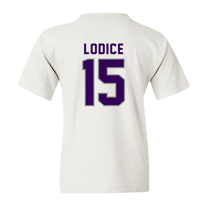 Kansas State - NCAA Baseball : Kyan Lodice - Wildcat hand sign Youth T-Shirt-1