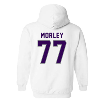 Kansas State - NCAA Football : Tanner Morley - Wildcat hand sign Hooded Sweatshirt-1