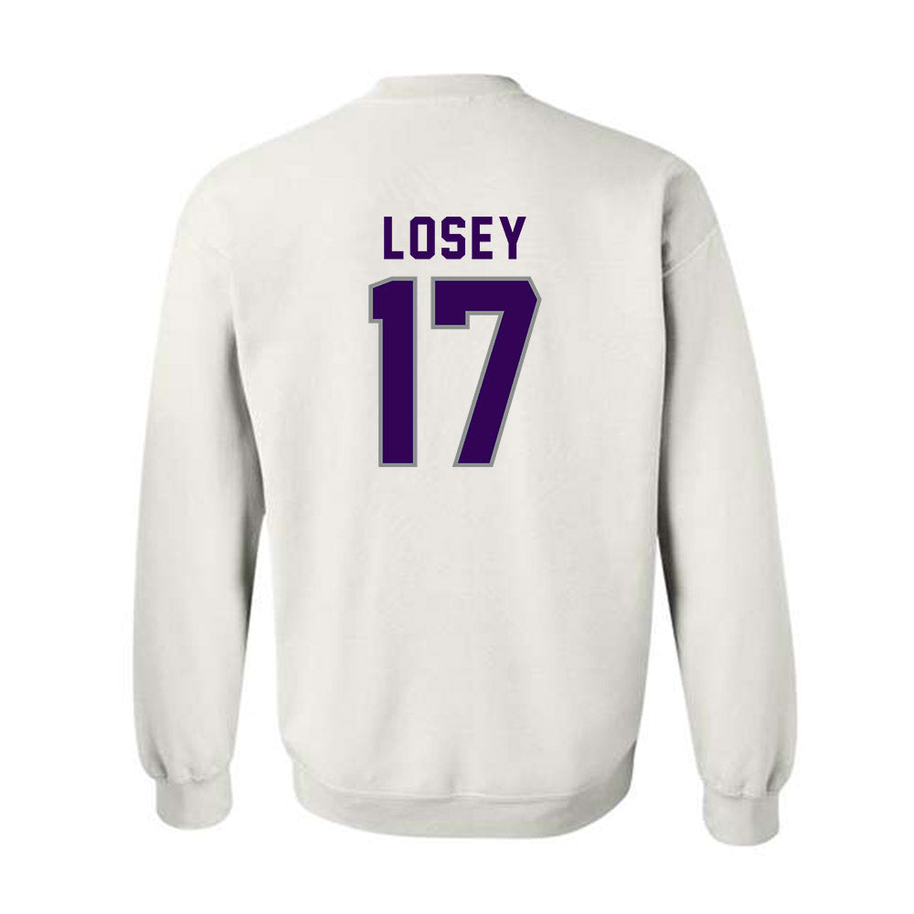 Kansas State - NCAA Women's Soccer : Jordan Losey - Wildcat hand sign Crewneck Sweatshirt-1
