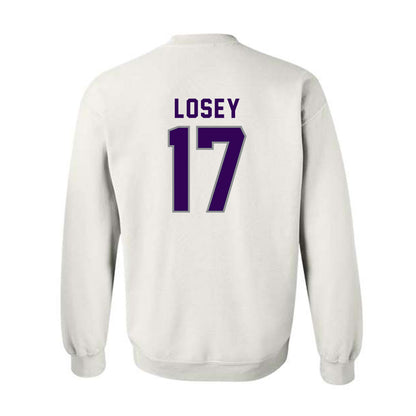 Kansas State - NCAA Women's Soccer : Jordan Losey - Wildcat hand sign Crewneck Sweatshirt-1