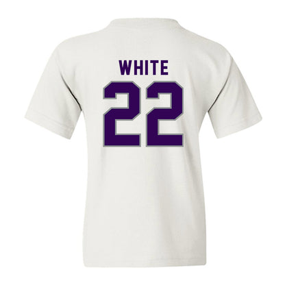 Kansas State - NCAA Women's Basketball : Ramiya White - Wildcat hand sign Youth T-Shirt-1
