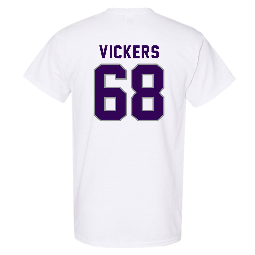 Kansas State - NCAA Football : Joe Vickers - Wildcat hand sign T-Shirt-1