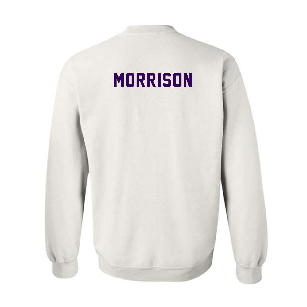 Kansas State - NCAA Football : Nash Morrison - Wildcat hand sign Crewneck Sweatshirt-1