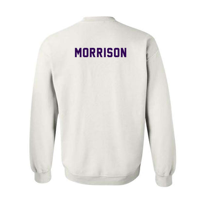 Kansas State - NCAA Football : Nash Morrison - Wildcat hand sign Crewneck Sweatshirt-1
