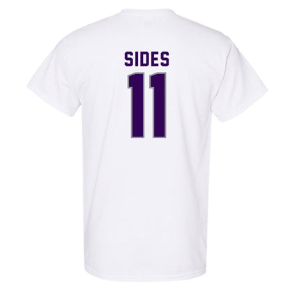 Kansas State - NCAA Women's Basketball : Taryn Sides - Wildcat hand sign T-Shirt-1
