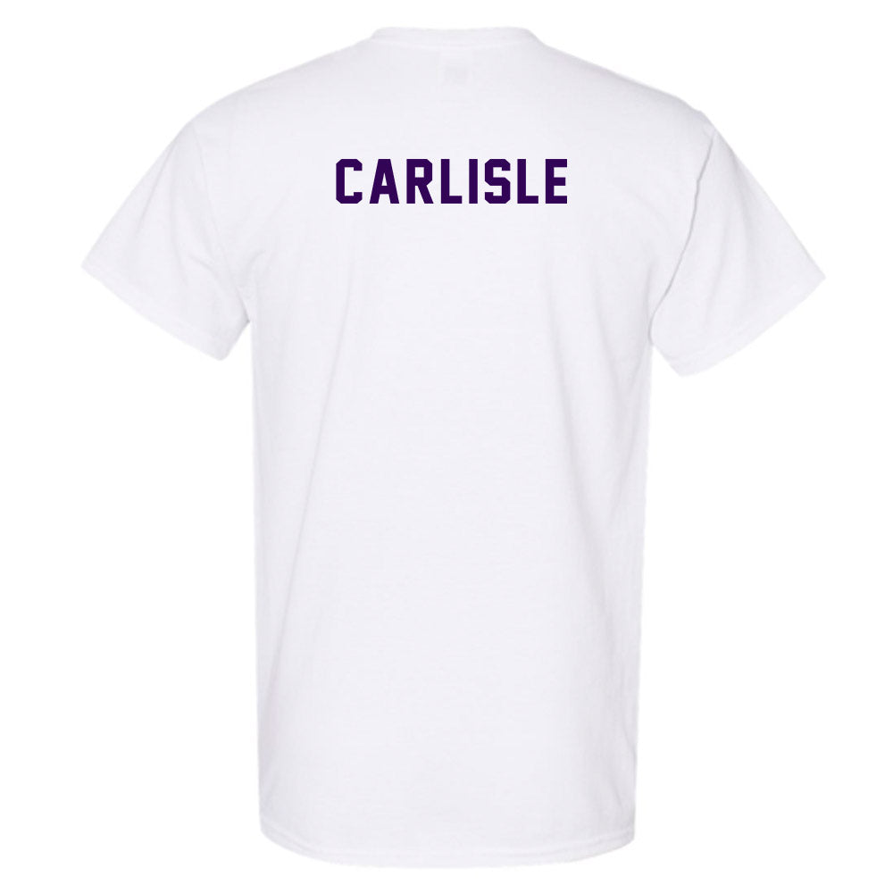 Kansas State - NCAA Men's Track & Field : Pierson Carlisle - Wildcat hand sign T-Shirt-1