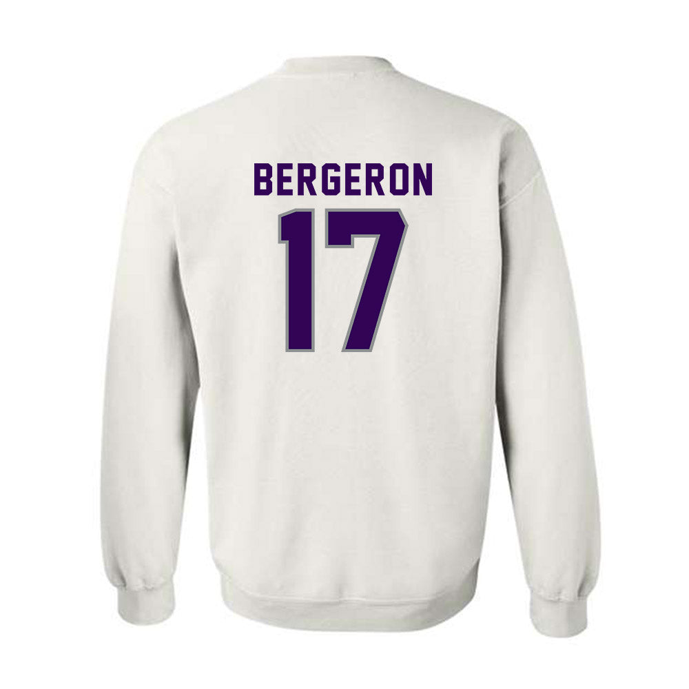 Kansas State - NCAA Football : Mikey Bergeron - Wildcat hand sign Crewneck Sweatshirt-1