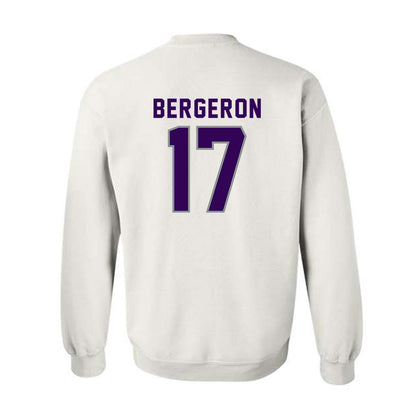 Kansas State - NCAA Football : Mikey Bergeron - Wildcat hand sign Crewneck Sweatshirt-1